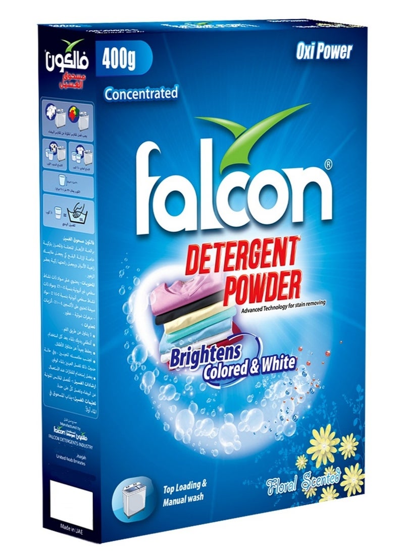 Oxi Power Detergent Powder Floral Scent Brightens Colored & White 400G
